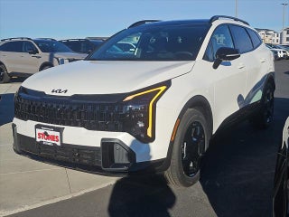 2026 Kia Sportage Hybrid with Snow White Pearl Exterior