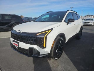 2026 Kia Sportage Plug-In Hybrid with Snow White Pearl Exterior