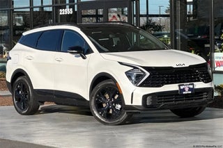 2025 Kia Sportage Plug-In Hybrid with Snow White Pearl Exterior