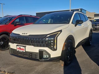 2026 Kia Sportage Plug-In Hybrid with Snow White Pearl Exterior