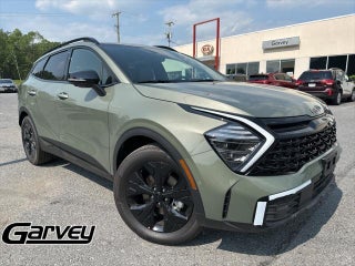 2025 Kia Sportage Plug-In Hybrid with Jungle Green Exterior
