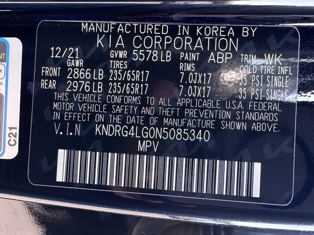 2022 Kia Sorento - $20,000