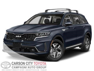 2023 Kia Sorento Hybrid with Gravity Blue Exterior