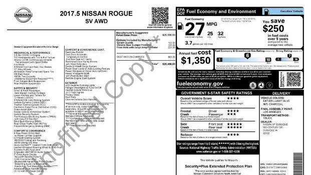 2017 Nissan Rogue S