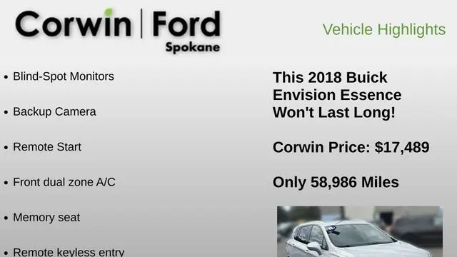 2018 Buick Envision Essence