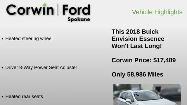2018 Buick Envision Essence
