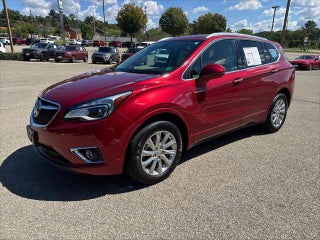 2020 Buick Envision with Chili Red Metallic Exterior