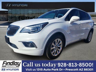 2017 Buick Envision with Summit White Exterior