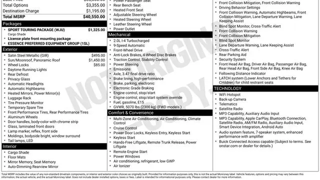 2021 Buick Envision Essence