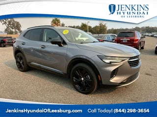 2021 Buick Envision with Satin Steel Metallic Exterior