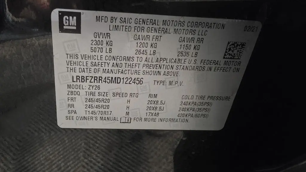 2021 Buick Envision Avenir