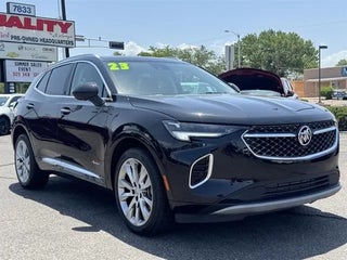 2023 Buick Envision with Ebony Twilight Metallic Exterior