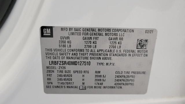 2021 Buick Envision Avenir