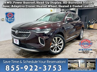 2021 Buick Envision with Rich Garnet Metallic Exterior