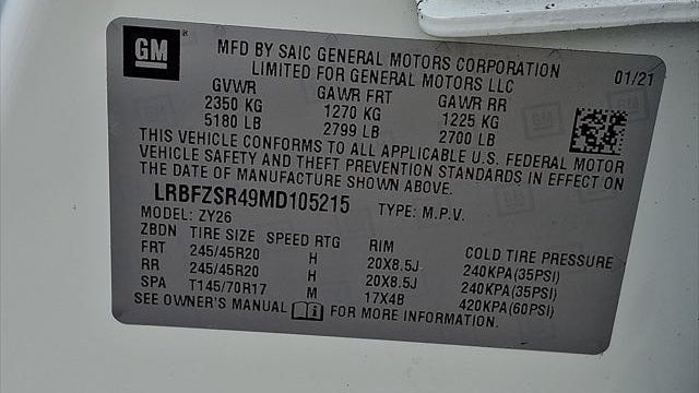 2021 Buick Envision Avenir