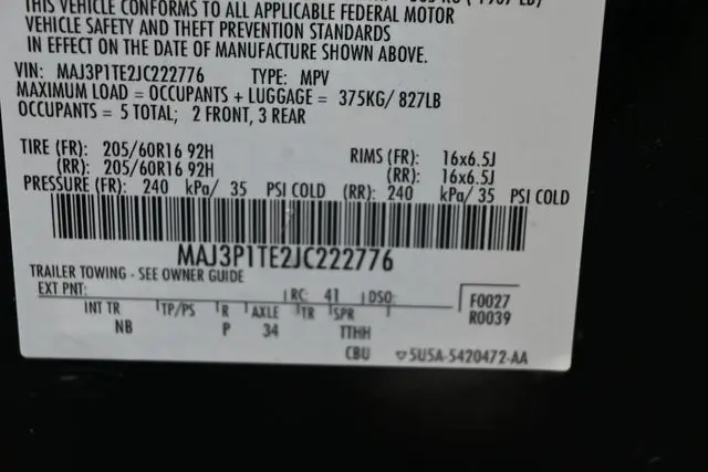 2018 Ford Ecosport - $11,799