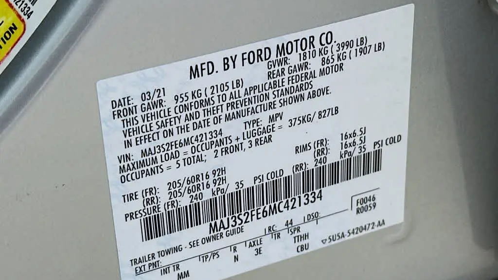 2021 Ford EcoSport S