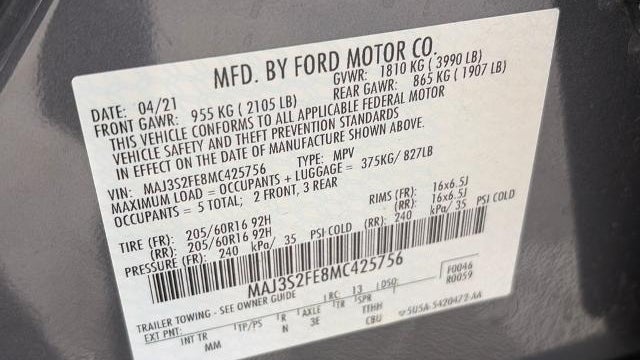 2021 Ford EcoSport S
