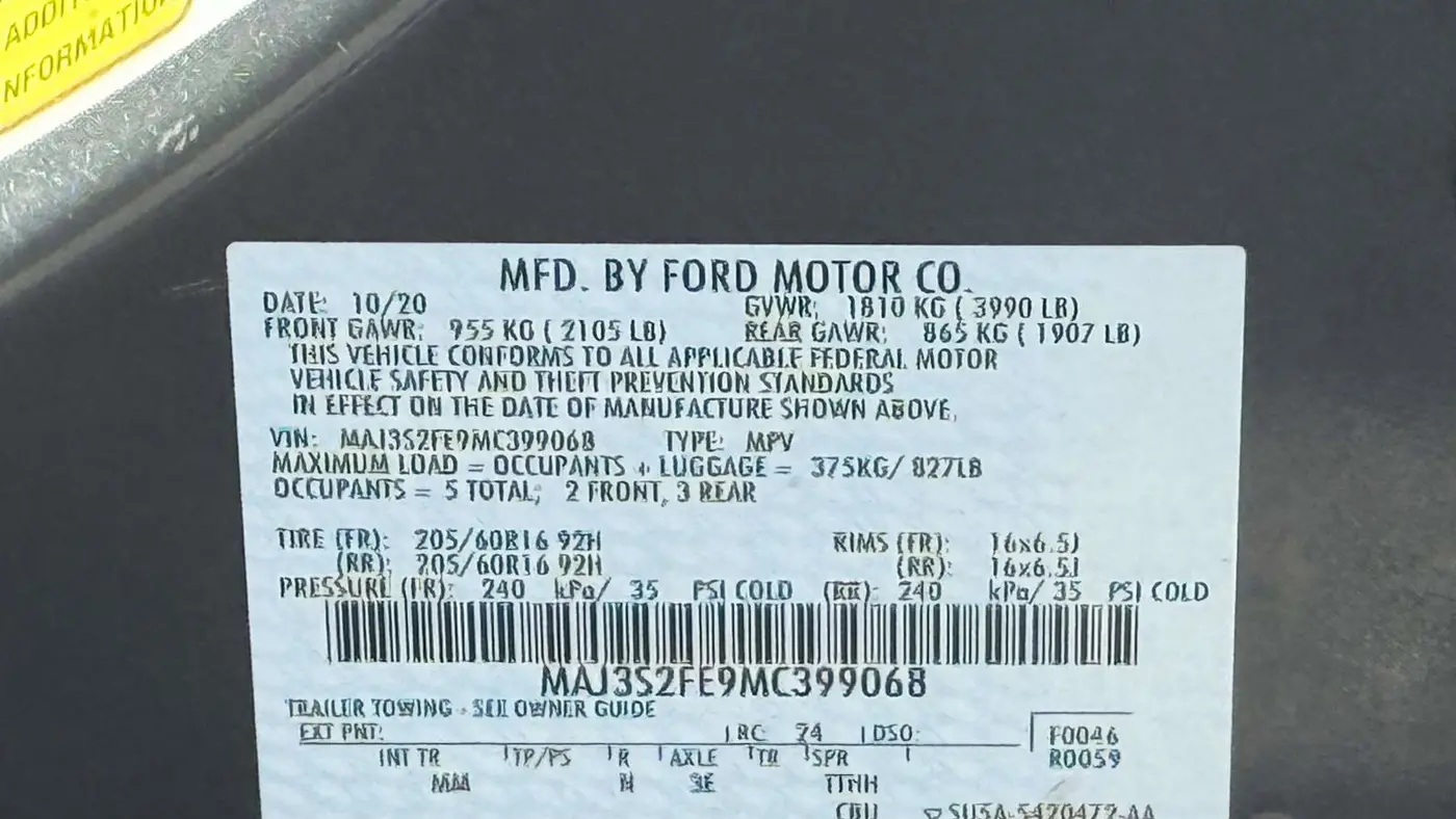 2021 Ford EcoSport S