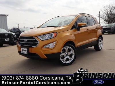 2021 Ford Ecosport SE 4DR Crossover