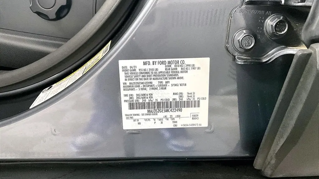 2021 Ford EcoSport SE