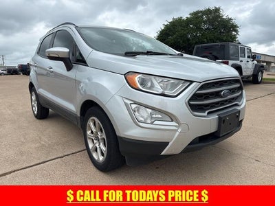 2020 Ford Ecosport SE 4DR Crossover