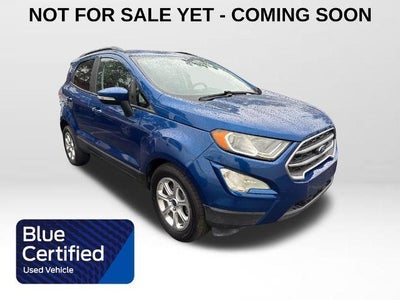 2020 Ford Ecosport SE 4DR Crossover