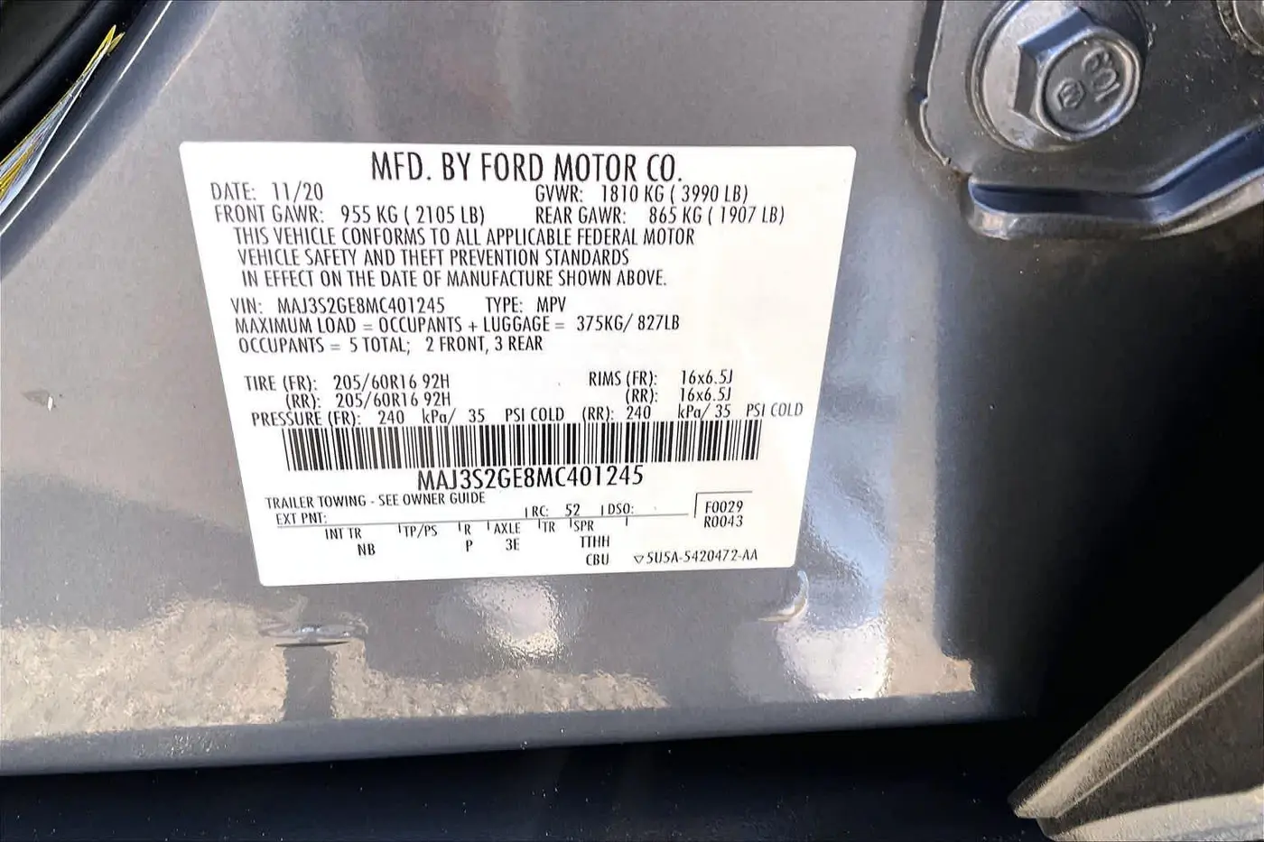 2021 Ford Ecosport - $15,266
