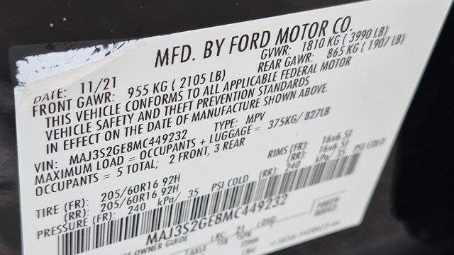 2021 Ford EcoSport SE