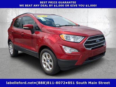 2021 Ford Ecosport SE 4DR Crossover