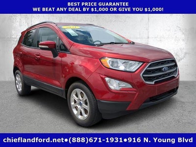 2021 Ford Ecosport SE 4DR Crossover