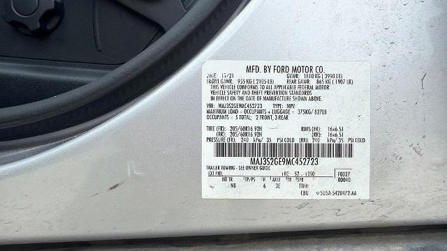 2021 Ford EcoSport SE