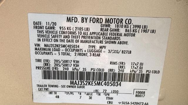 2021 Ford EcoSport Titanium