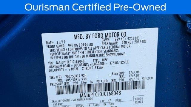 2018 Ford EcoSport SES