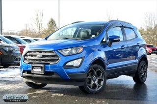 2018 Ford EcoSport with Lightning Blue Metallic Exterior