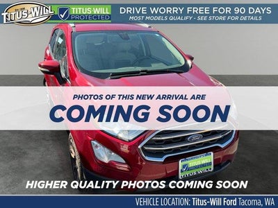 2018 Ford Ecosport AWD Titanium 4DR Crossover