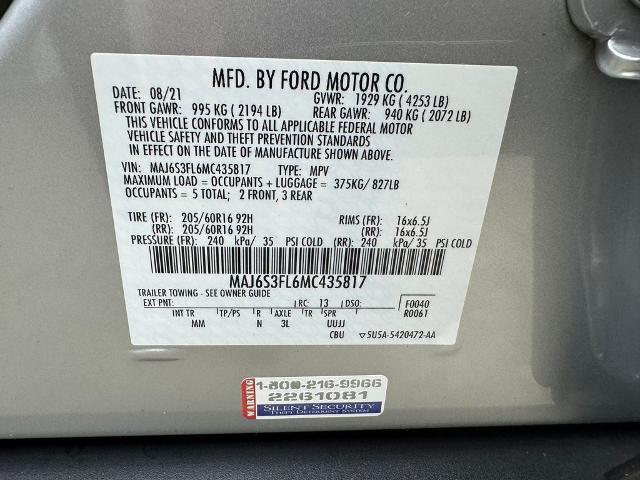 2021 Ford Ecosport - $13,510