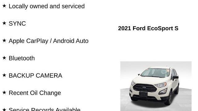 2021 Ford EcoSport S