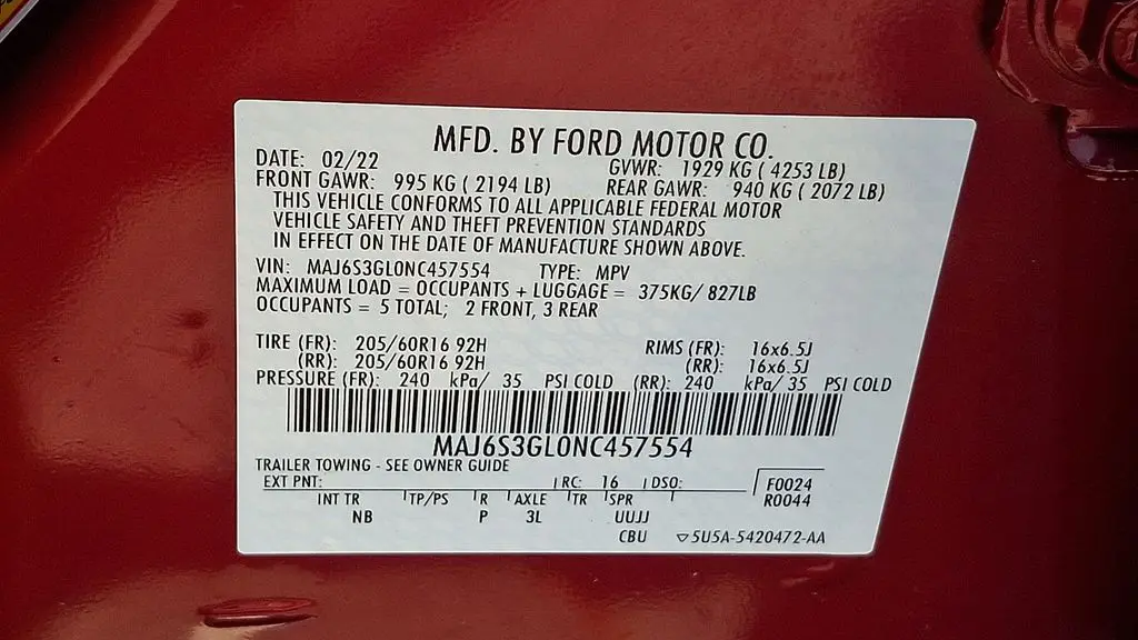 2022 Ford EcoSport SE