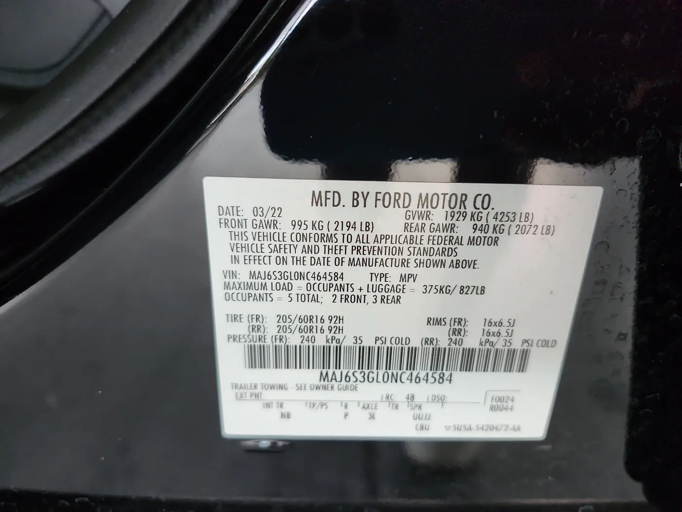 2022 Ford Ecosport - $19,000