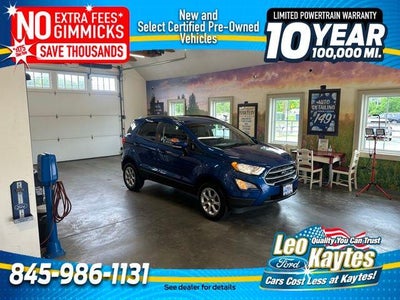 2022 Ford Ecosport AWD SE 4DR Crossover