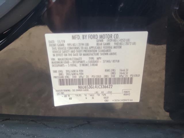 2020 Ford Ecosport - $11,201