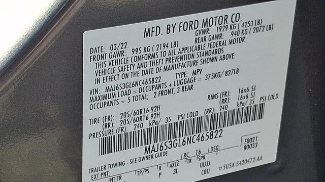 2022 Ford EcoSport SE