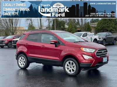 2020 Ford Ecosport AWD SE 4DR Crossover