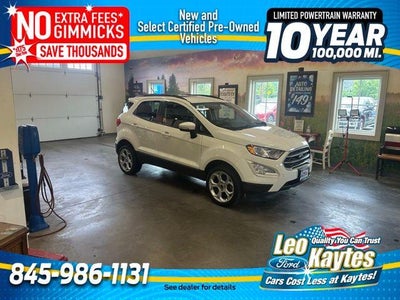 2022 Ford Ecosport AWD SE 4DR Crossover