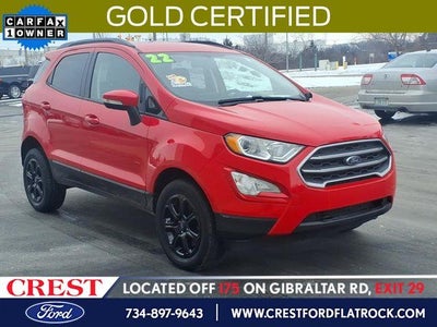 2022 Ford Ecosport AWD SE 4DR Crossover