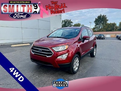 2021 Ford Ecosport AWD SE 4DR Crossover