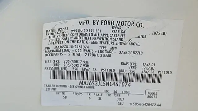 2022 Ford EcoSport SES