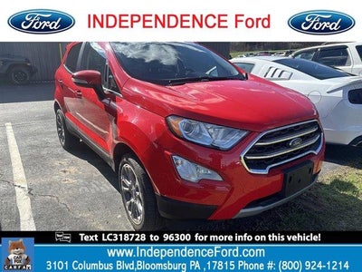 2020 Ford Ecosport AWD Titanium 4DR Crossover