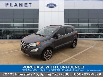 2020 Ford Ecosport AWD Titanium 4DR Crossover